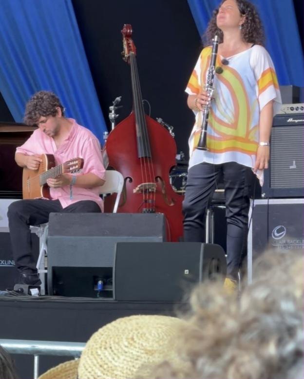 Tal Mashiach with Anat Cohen Quartetinho, Newport Jazz Festival · 2024